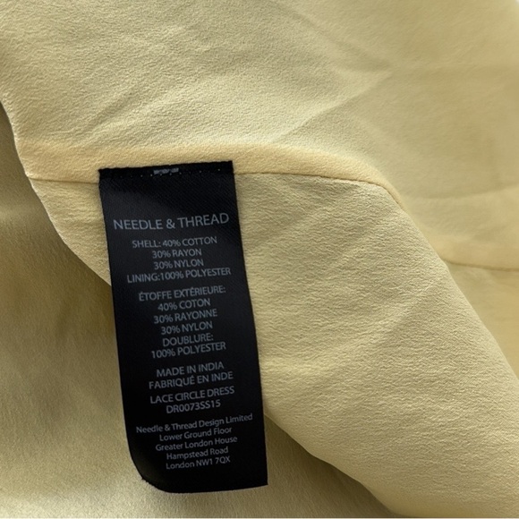 NWT Needle & Thread Lace Mini Dress - Picture 8 of 9